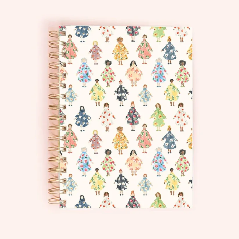 Almeida Illustrations Spiral Notebook The Village