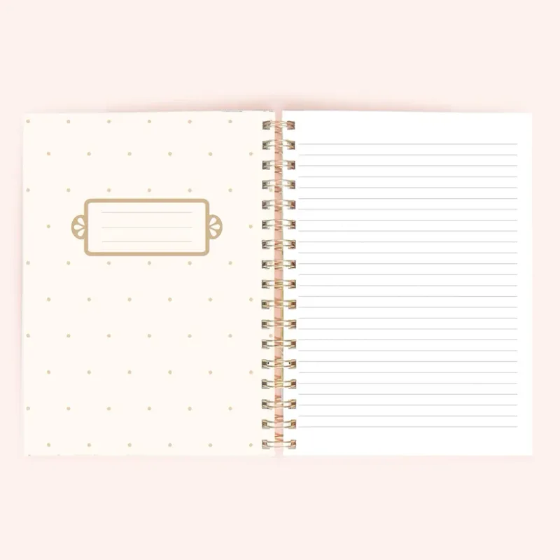 Almeida Illustrations Spiral Notebook The Village
