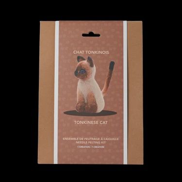 Medium DIY Kit, DESIGN: Felting Cat