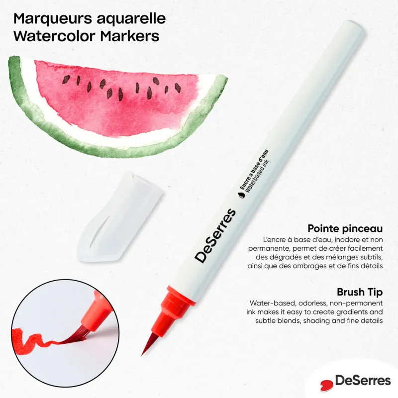 Watercolor Markers Set of 24