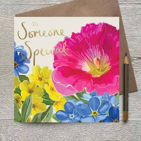 To Someone Special Gold Foiled Greeting Card