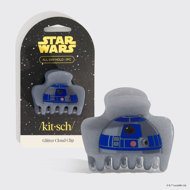 Star Wars Glitter Cloud Clip in R2-D2