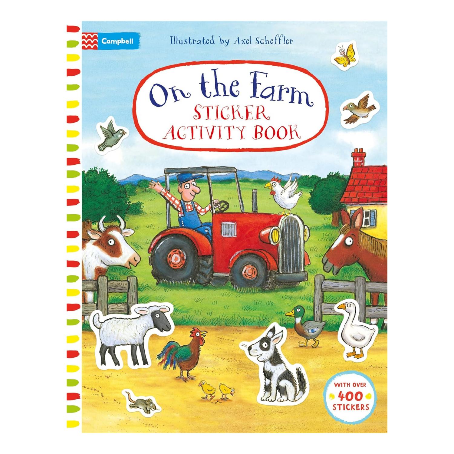 On The Farm Sticker Activity Book