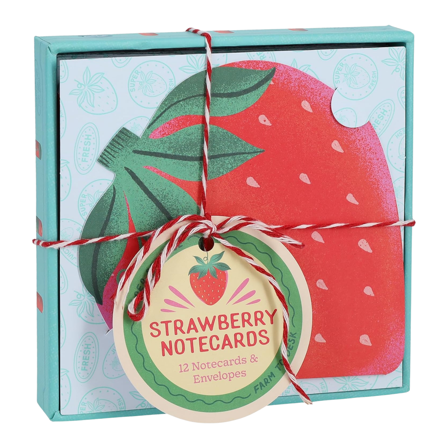 Paper Produce Strawberry Notes 12pk