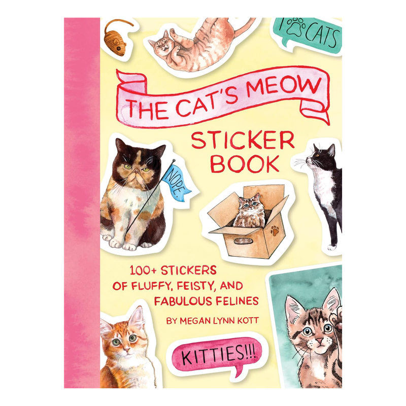 The Cat's Meow Sticker Book