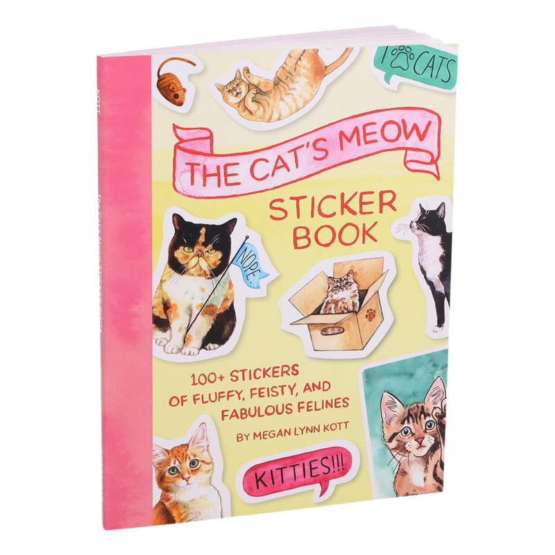 The Cat's Meow Sticker Book