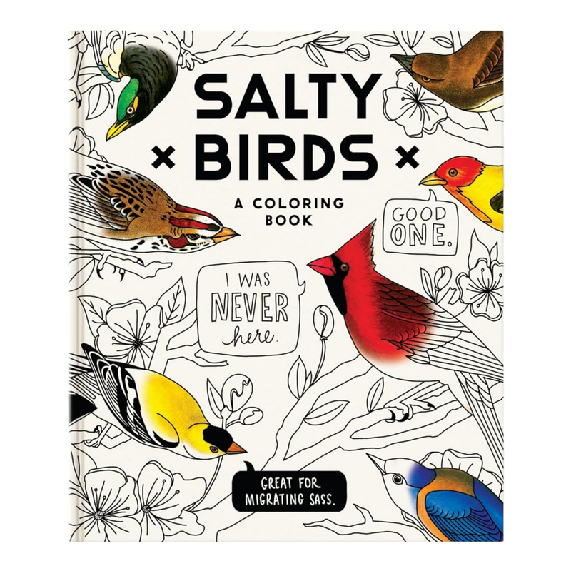 Salty Birds Coloring Book