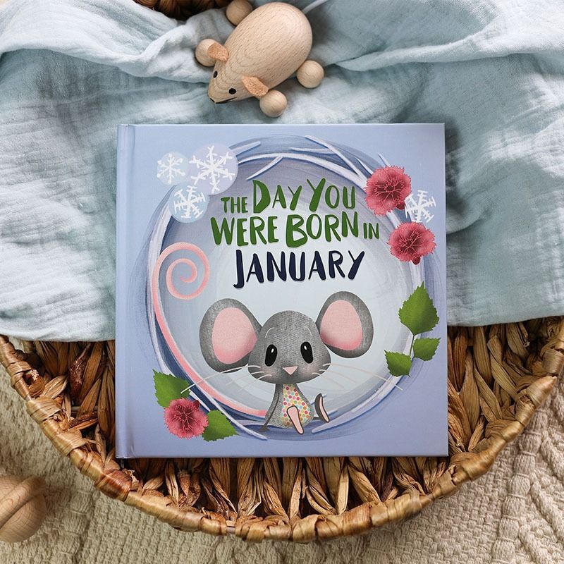 The Day You Were Born Book, DESIGN: January