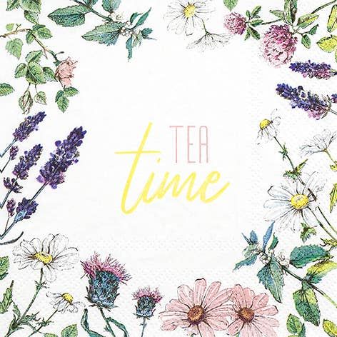 Cocktail Napkin - Tea Time