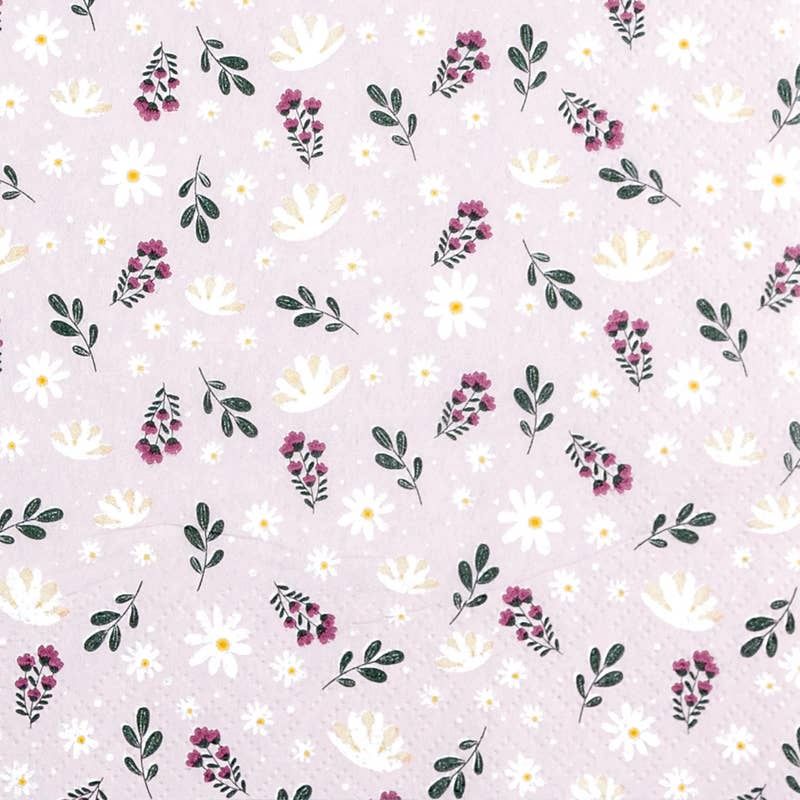 Cocktail Napkin - Petites Fleurs ROSE