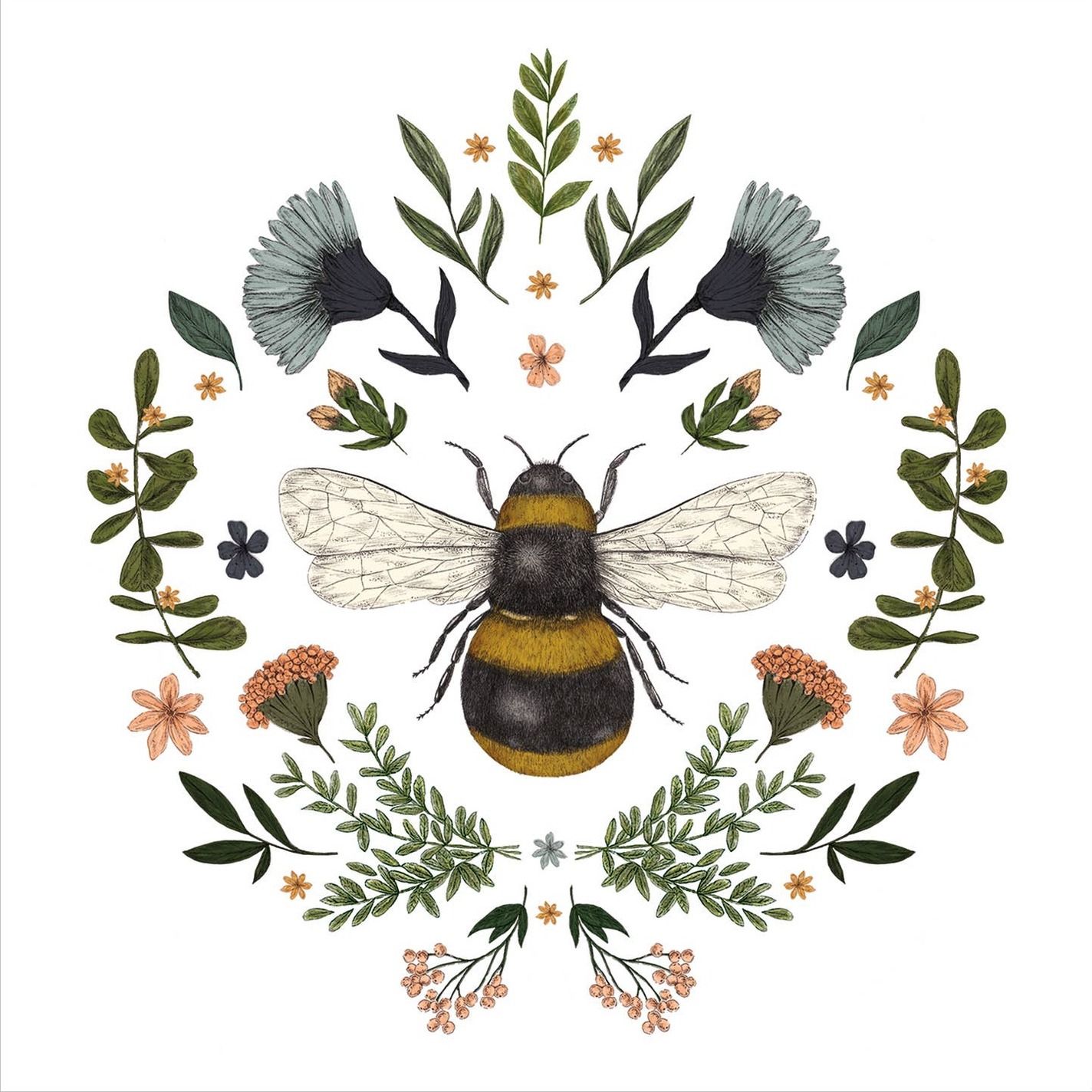 Cocktail Napkin - Secret Bee