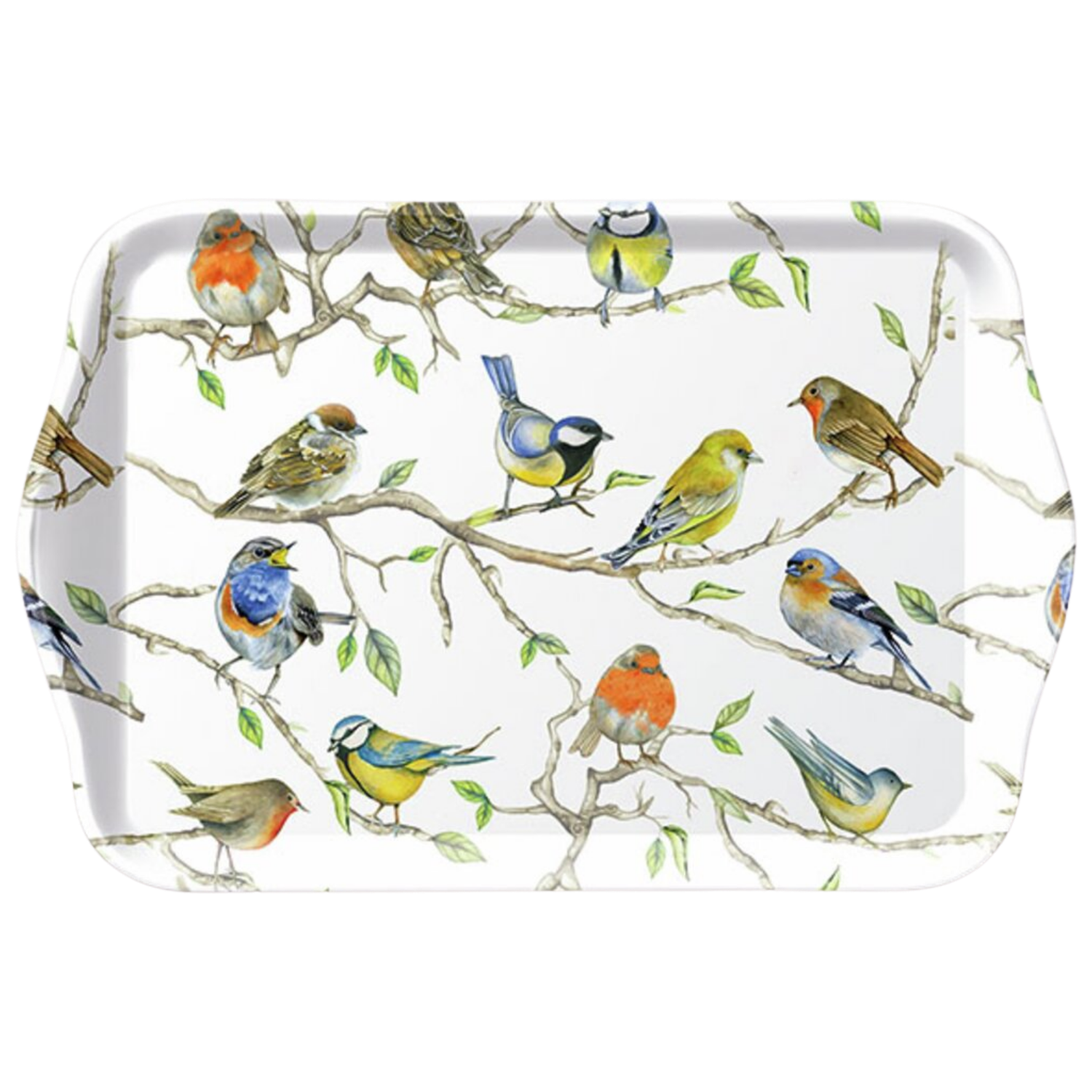 Melamine Tray - Birds Meeting