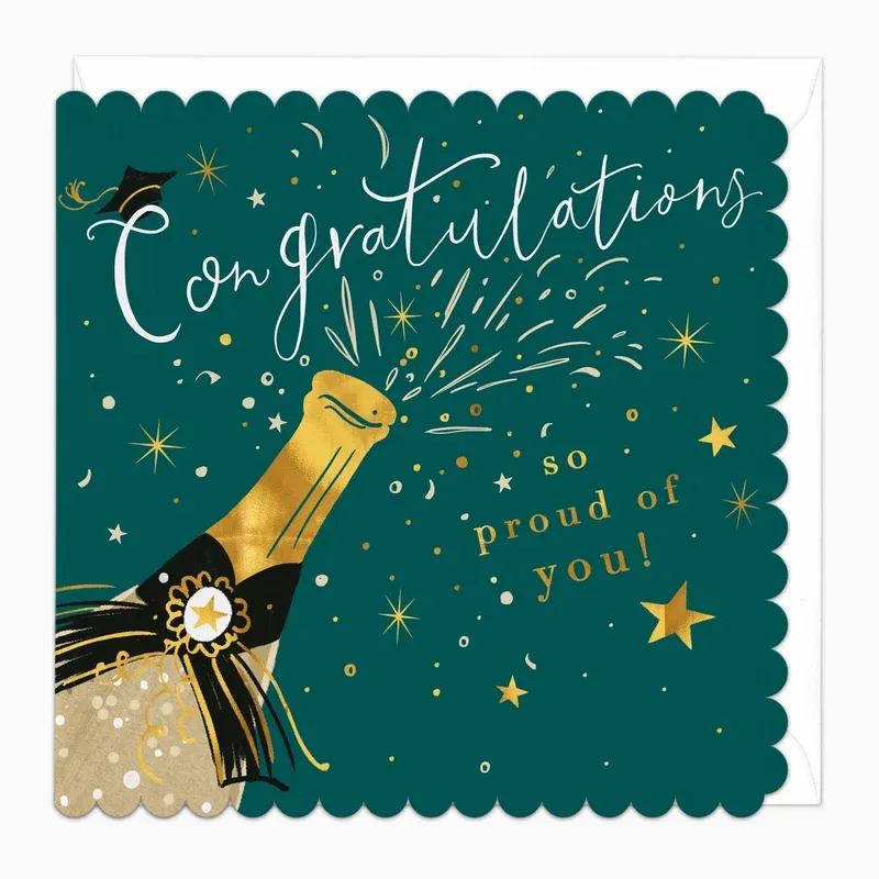 H261 - Bubbly Congratulations Card
