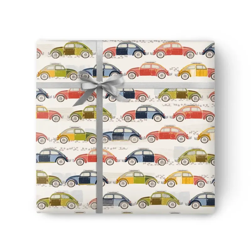 GWP31 - Vintage Car Wrapping Paper