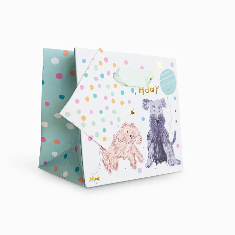 WGB05SB - Party Pooches Happy Birthday Gift Bag Small
