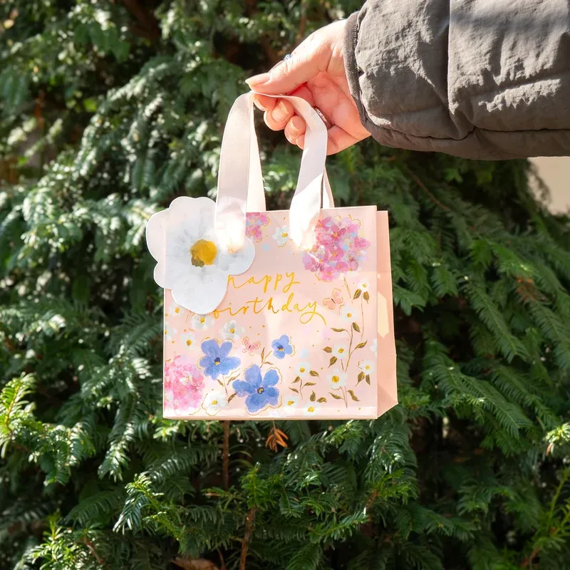 WGB02SB - Hydrangea Garden Gift Bag Small