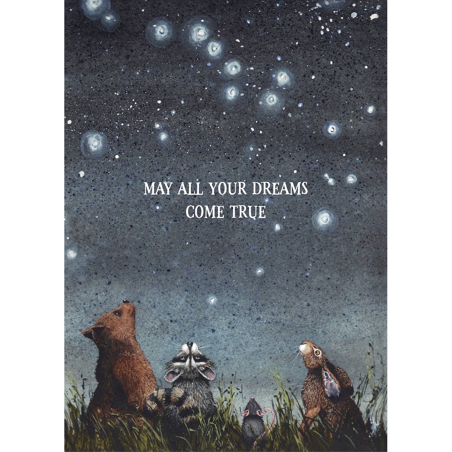Constellations Card - May All Your Dreams Come True