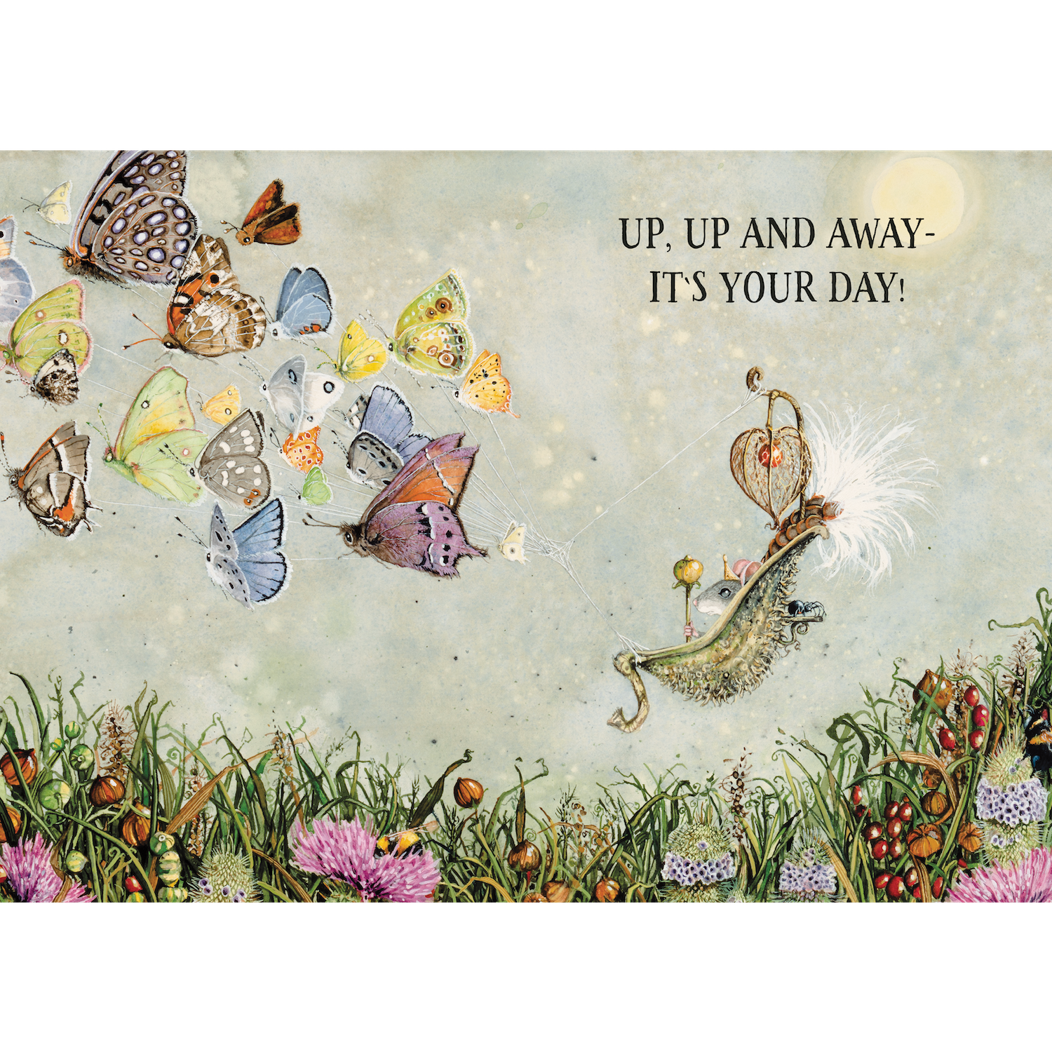 Up, Up, and Away Card