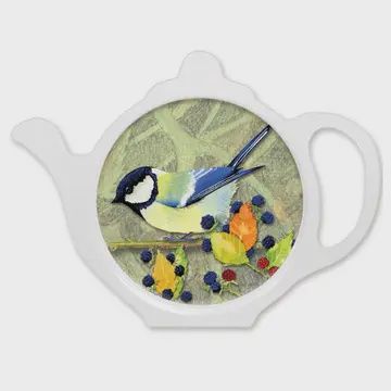 British Birds Tea Bag Plate