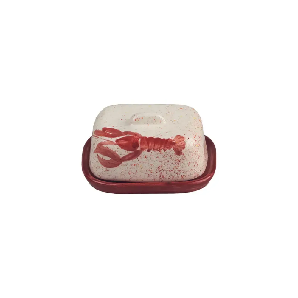 Selbrae House Mini Ceramic Butter Dish Lobster