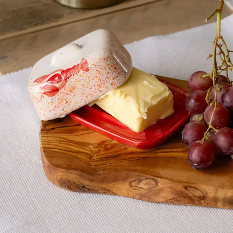 Selbrae House Mini Ceramic Butter Dish Lobster