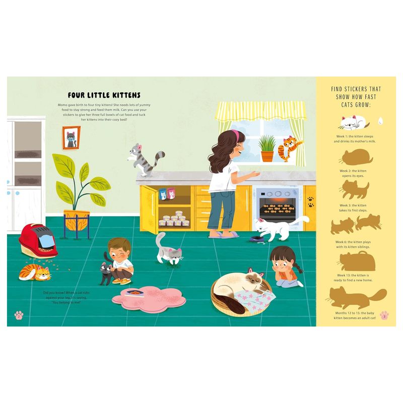 Cat Sticker Book