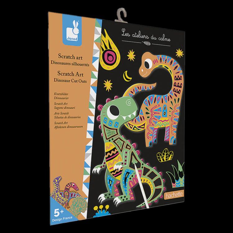 Scratch Art Dinosaurs