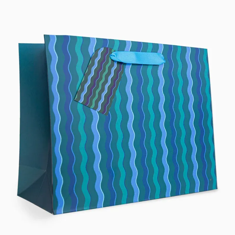 WGB09MB - Blue Wibbles Gift Bag Medium