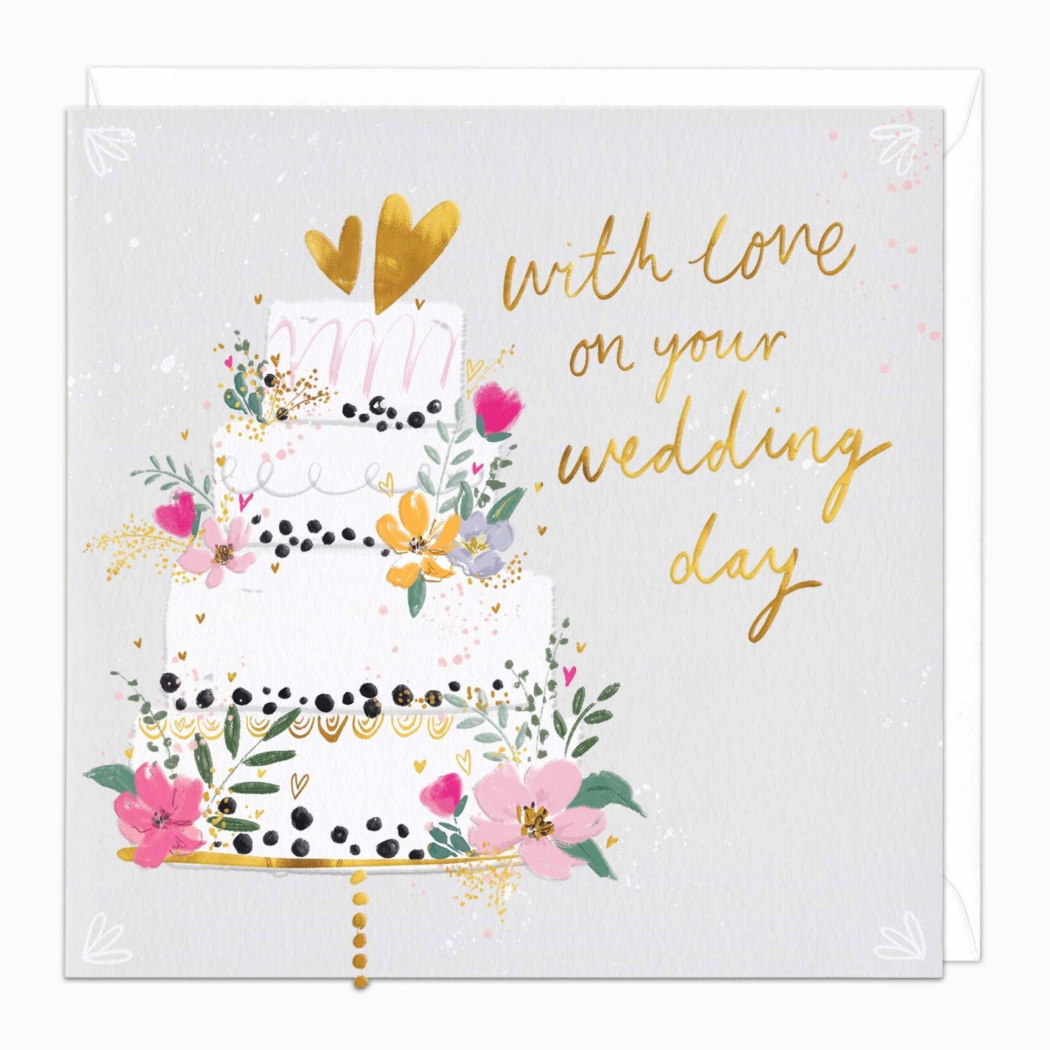 H323 - With Love Wedding Card