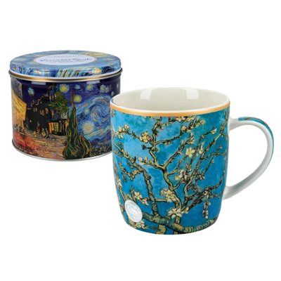 Almond Blossom Mug In Metal Tin