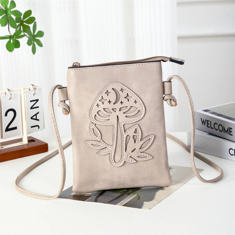 Crossbody Cellphone Bag Mushroom Sand