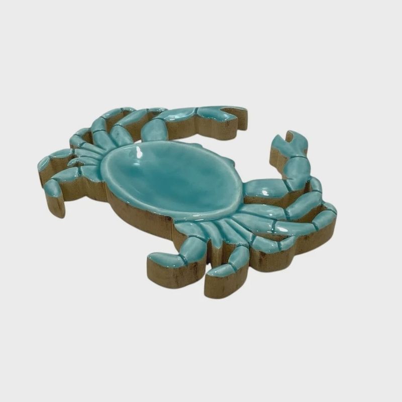 Mango Wood Crab Platter