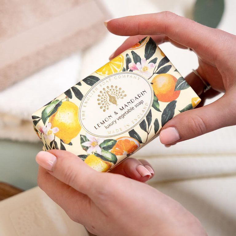 Heritage Lemon + Mandarin Luxury Vegetable Soap 190g