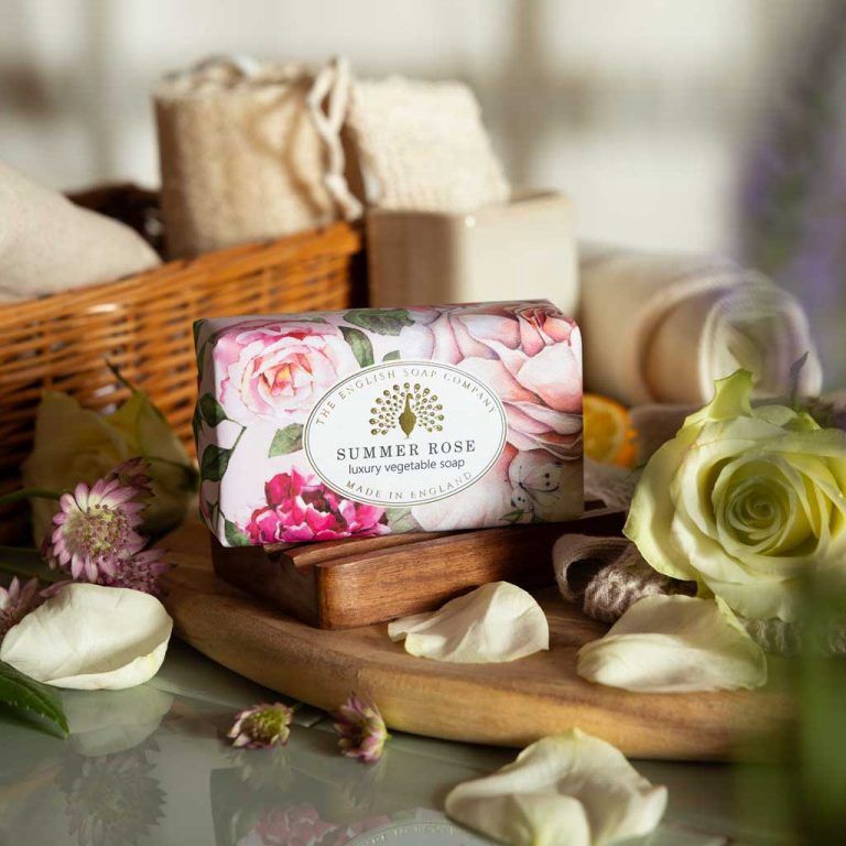 Heritage Summer Rose Luxury Vegetable Soap 190g