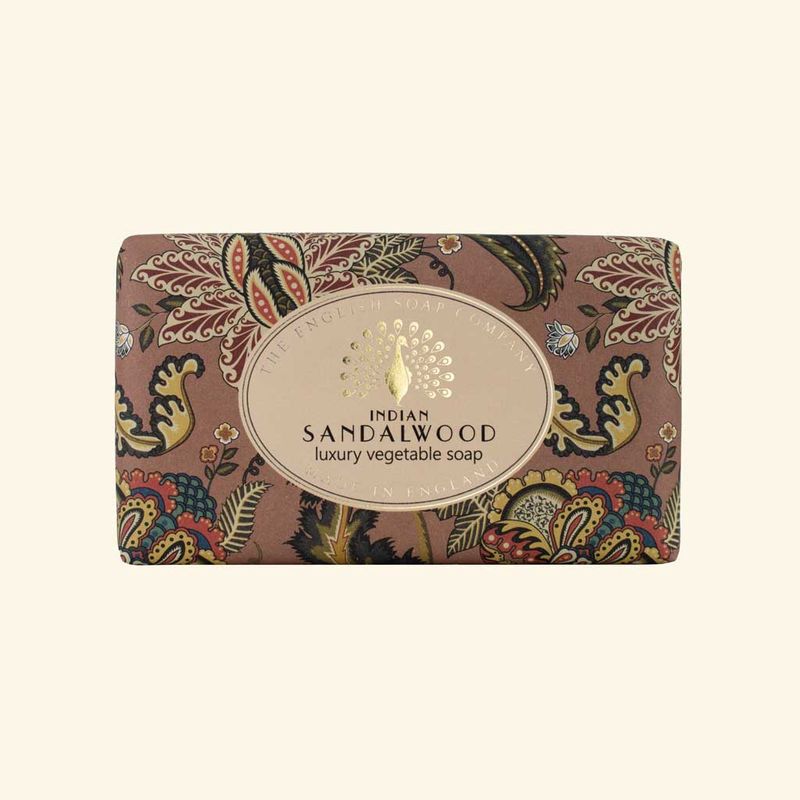 Heritage Indian Sandalwood Luxury Vegetable Soap 190g