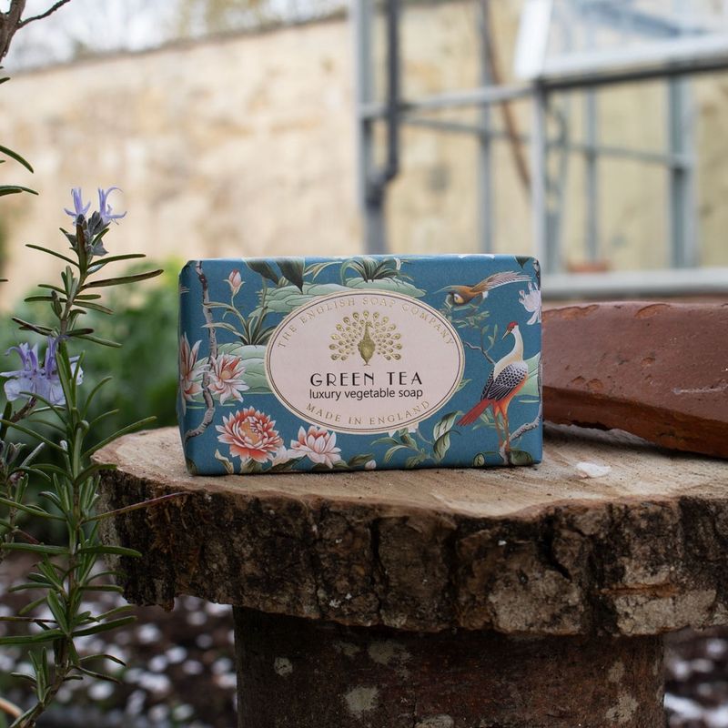 Heritage Green Tea Luxury Vegetable Soap 190g