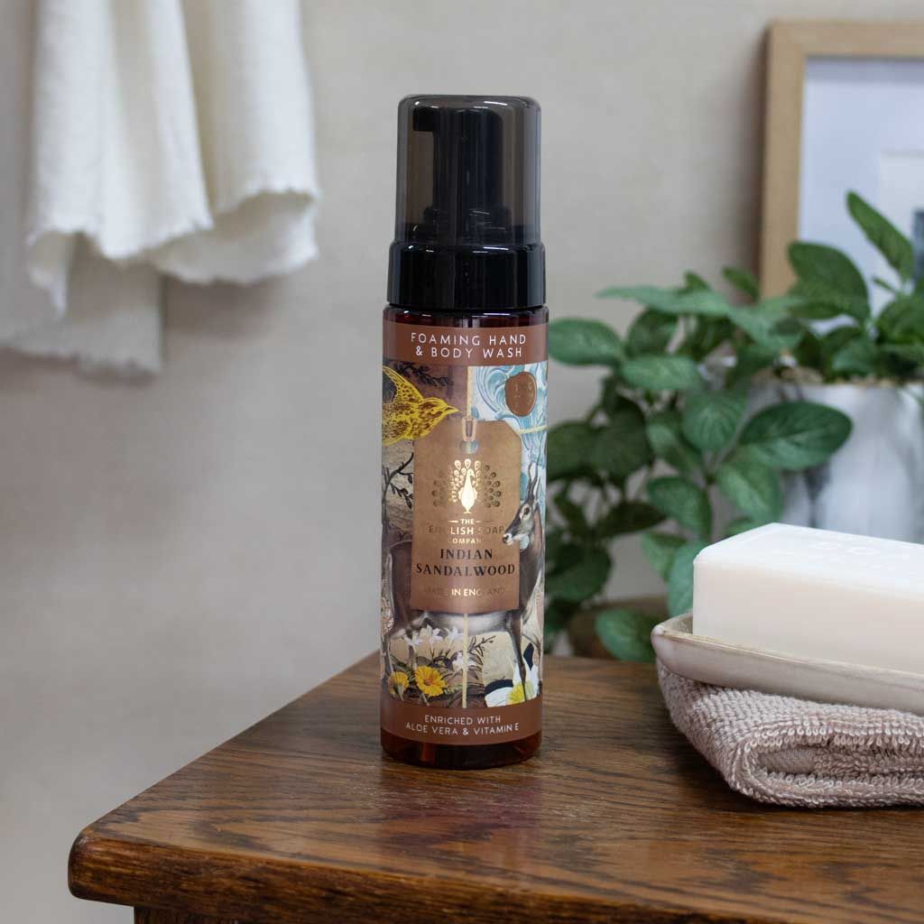 Anniversary Indian Sandalwood Foaming Hand and Body Wash 200mL