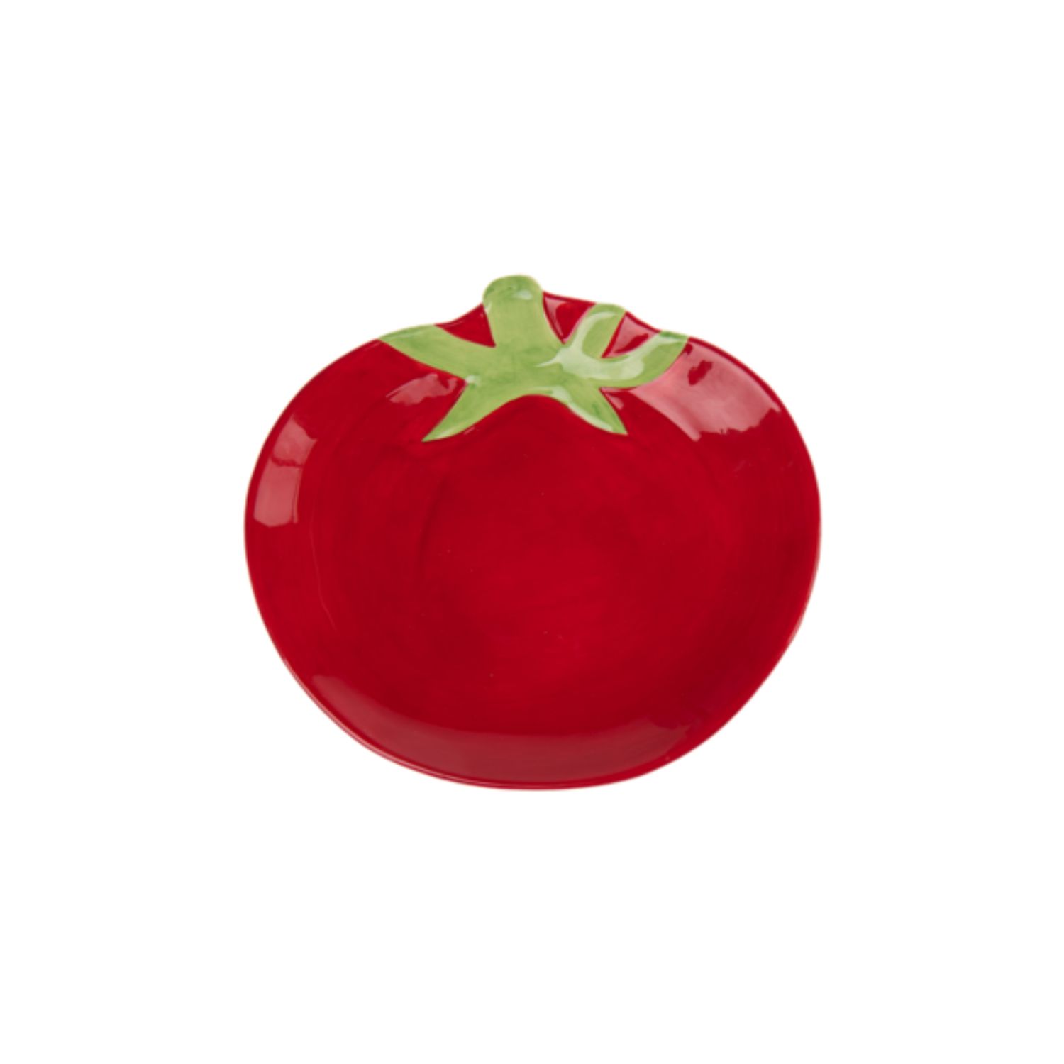 Ceramic Tomato Appetizer Plate, Size: Large