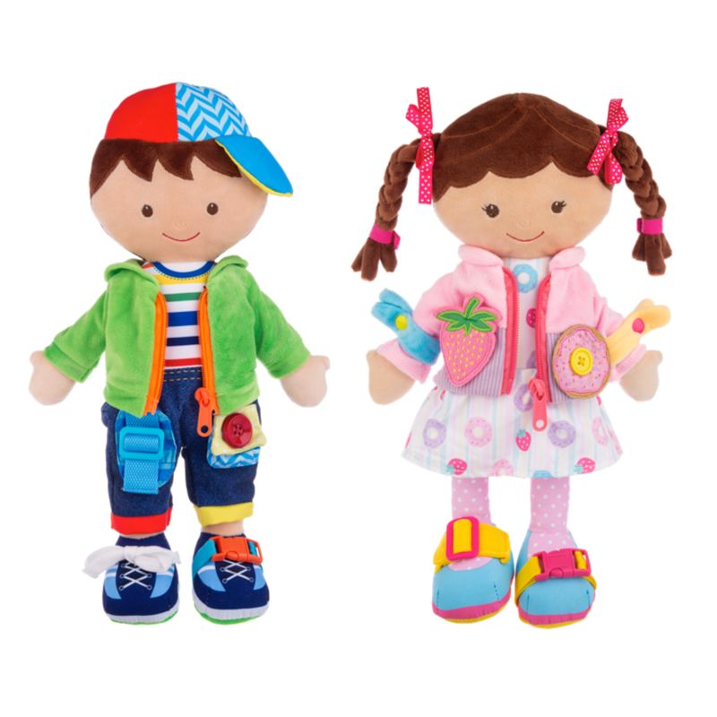 Learn To Dress Doll 15"