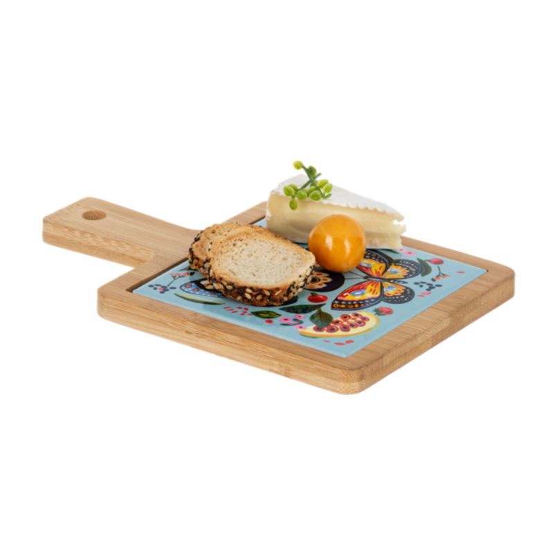 Small Bamboo Charcuterie Trivet