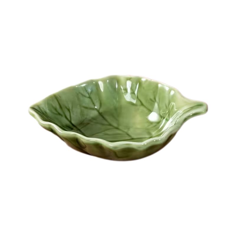 Ceramic Dipping Leaf Dish