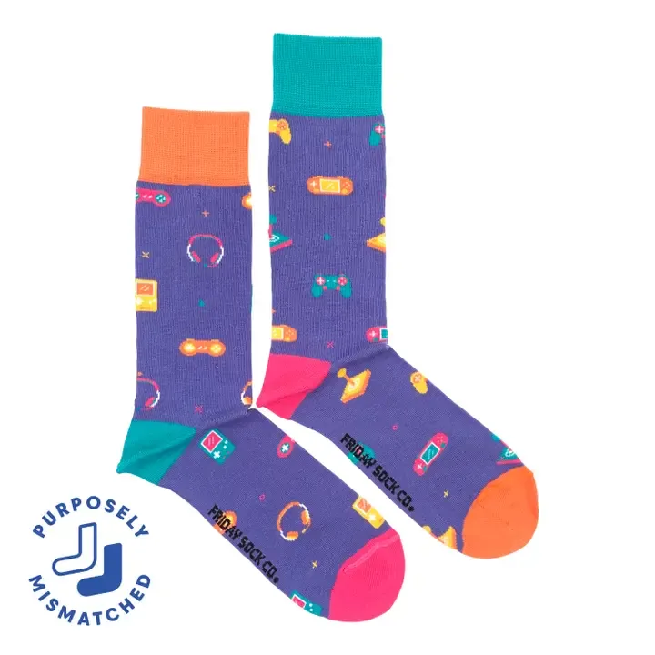 Men's Video Games Socks