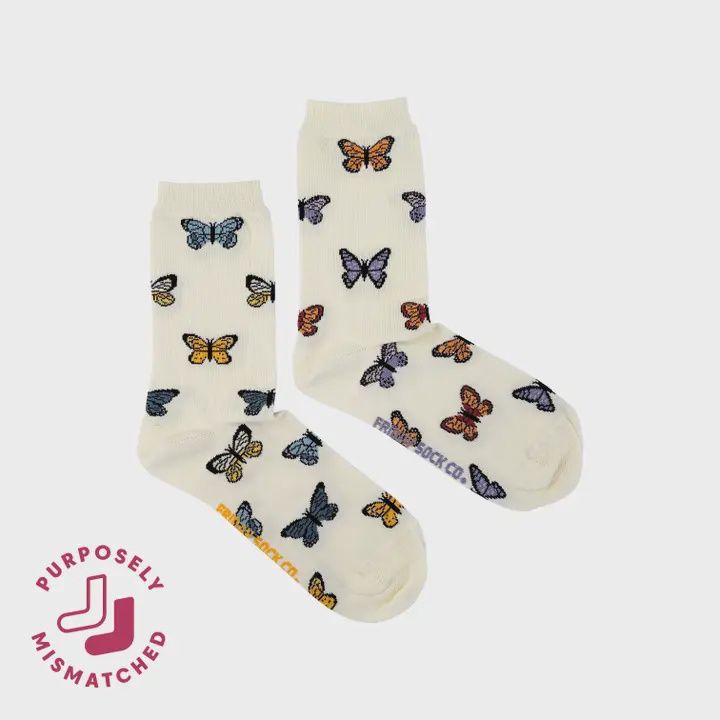 Women's Spring Butterfly Socks