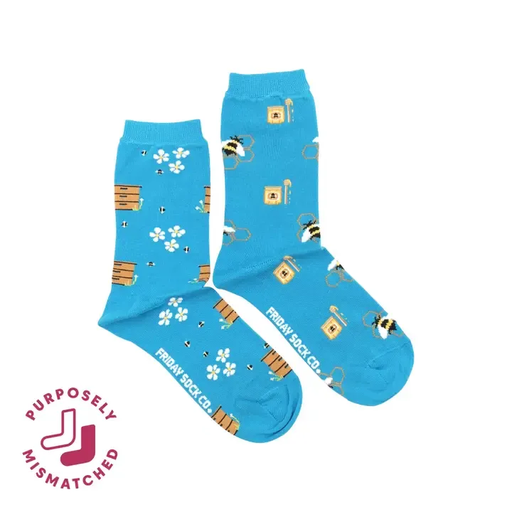 Women's Bee Hive &amp; Honey Socks