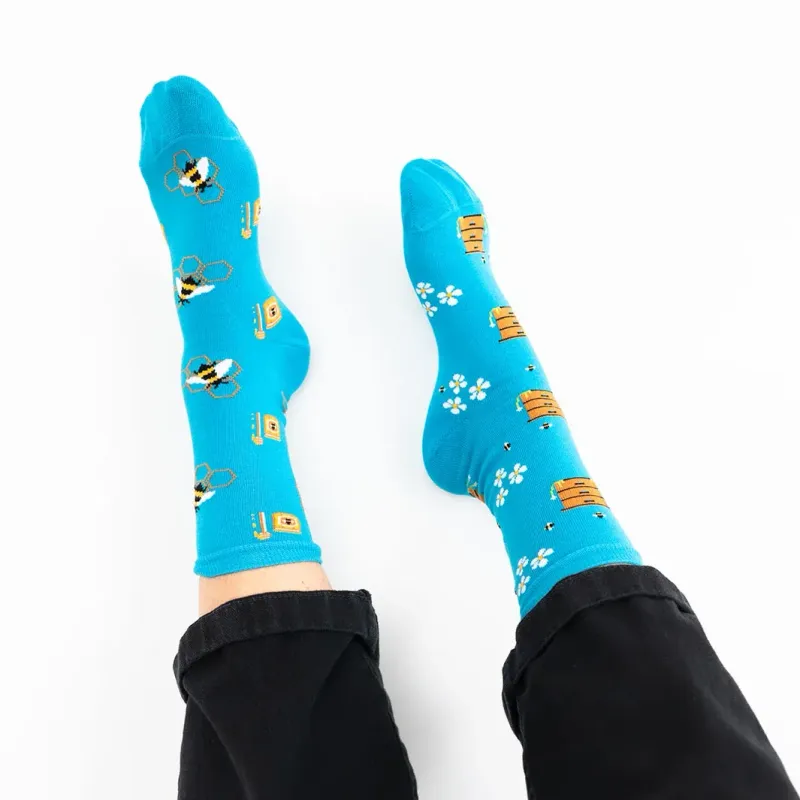 Women's Bee Hive &amp; Honey Socks