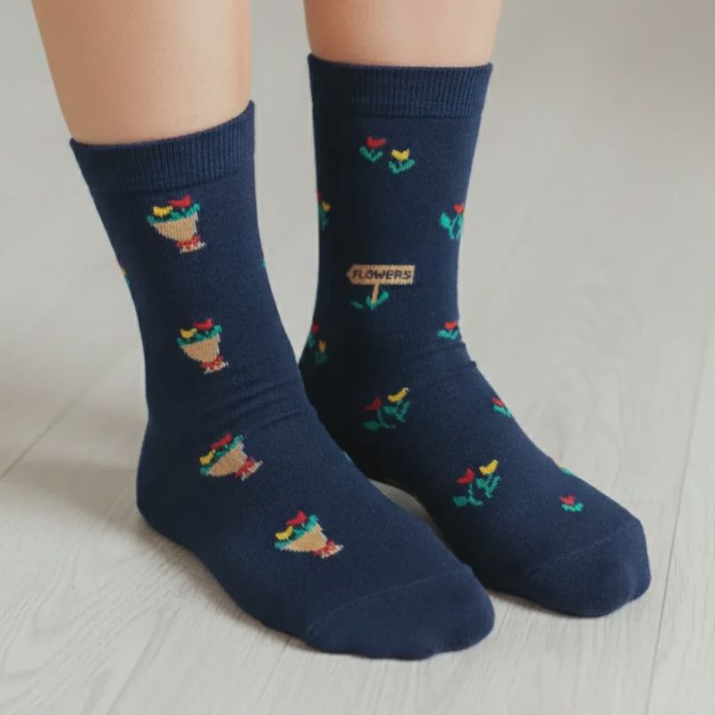 Women's Tulip Market Socks