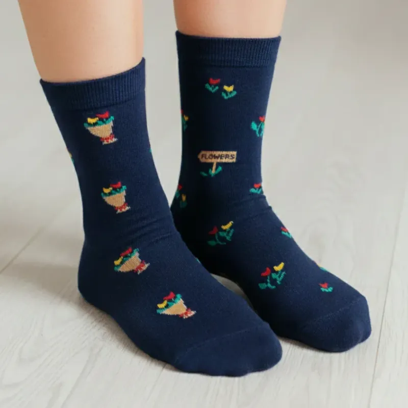 Women's Tulip Market Socks