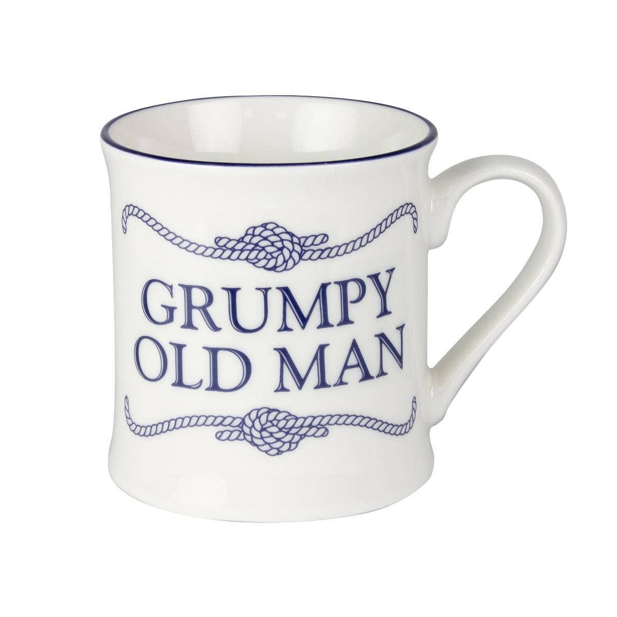 Campfire Style Crew Mug - Grumpy Old Man