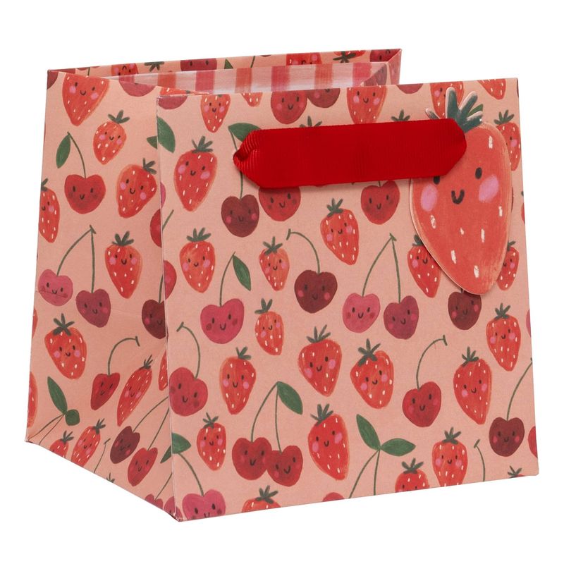 Strawberries &amp; Cherries Gift Bag Short