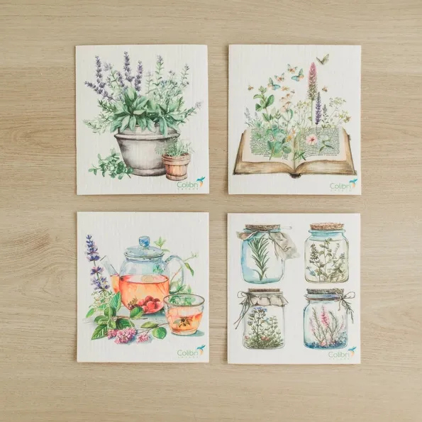 Single Colibri Sponge Cloth Assorted Designs